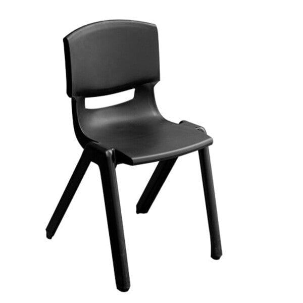 Plastic Chair Babies & Kids Kids Strong Stackable Plastic Chair Black (7807329468505) (7937550942297)