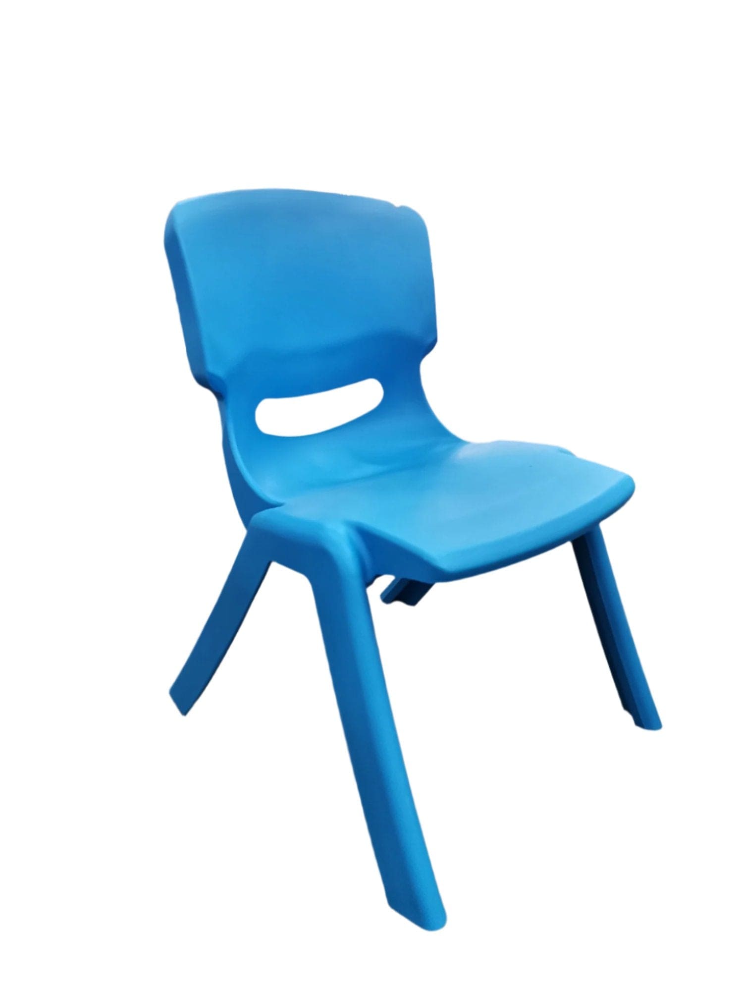 Plastic Chair Babies & Kids Kids Strong Stackable Plastic Chair Blue (7807399886937)