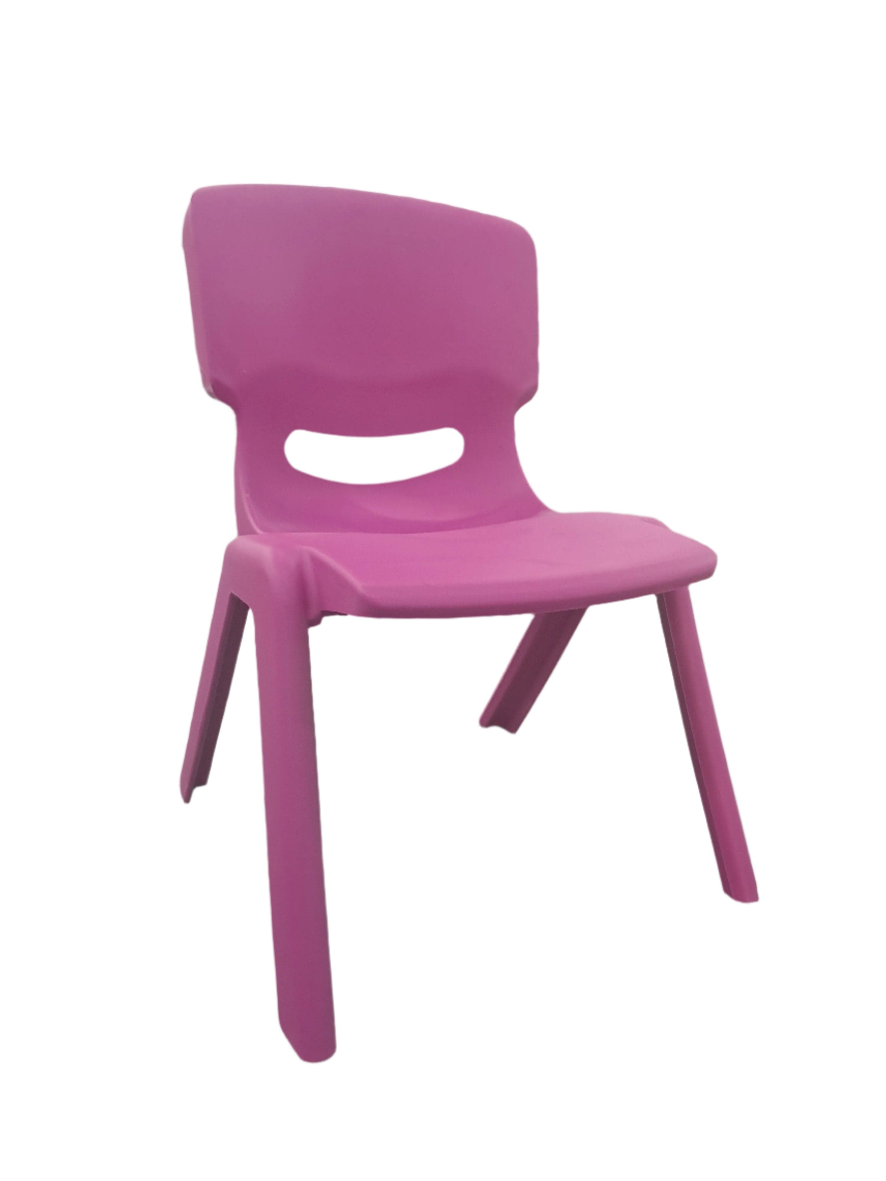 Plastic Chair Babies & Kids Kids Strong Stackable Plastic Chair Cerise Pink (7807358664793)