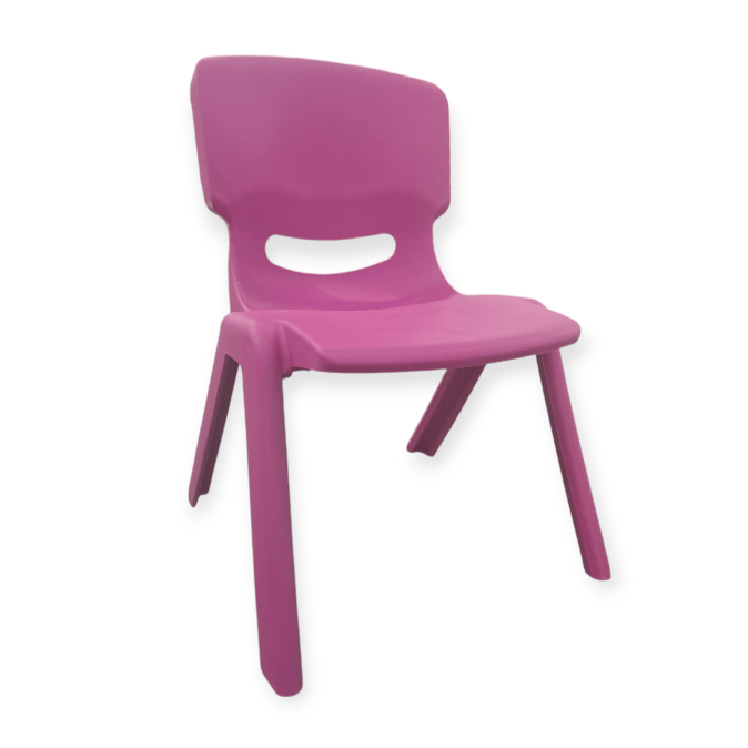 Plastic Chair Babies & Kids Kids Strong Stackable Plastic Chair Cerise Pink (7807358664793)