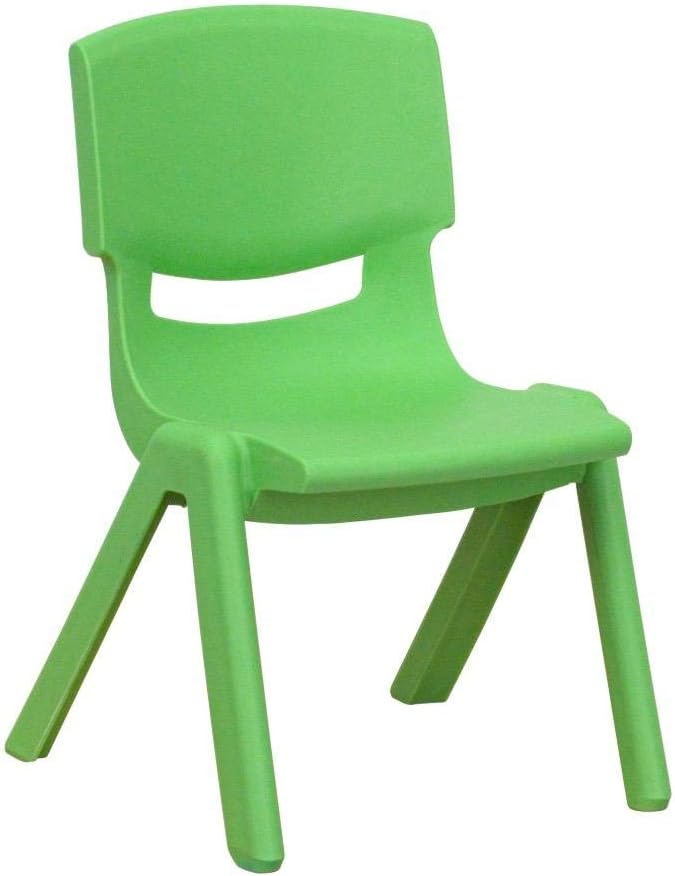 Plastic Chair Babies & Kids Kids Strong Stackable Plastic Chair Green (7807345066073)