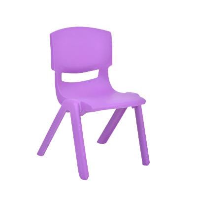 Plastic Chair Babies & Kids Kids Strong Stackable Plastic Chair Lilac (7880484814937)