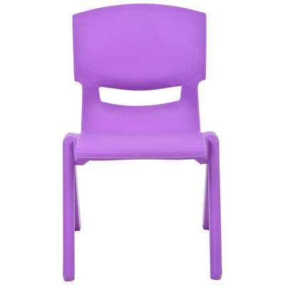 Plastic Chair Babies & Kids Kids Strong Stackable Plastic Chair Lilac (7880484814937)