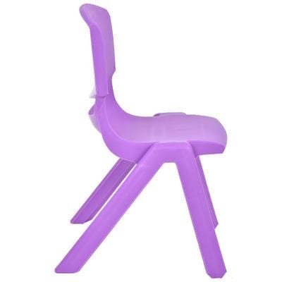 Plastic Chair Babies & Kids Kids Strong Stackable Plastic Chair Lilac (7880484814937)