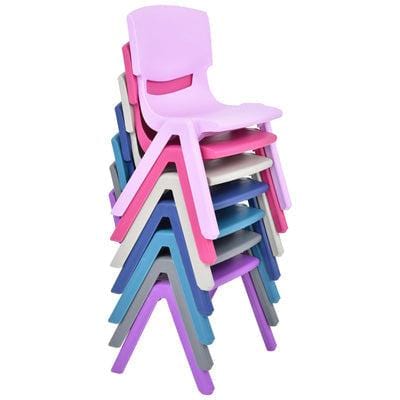Plastic Chair Babies & Kids Kids Strong Stackable Plastic Chair Lilac (7880484814937)