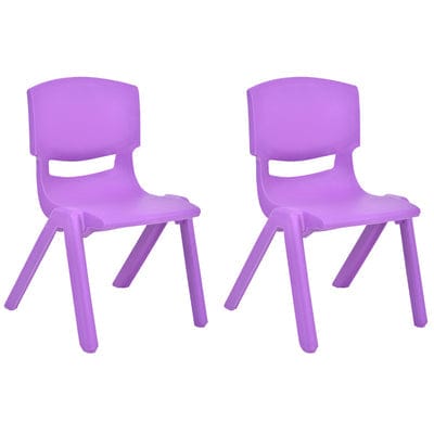 Plastic Chair Babies & Kids Kids Strong Stackable Plastic Chair Lilac (7880484814937)