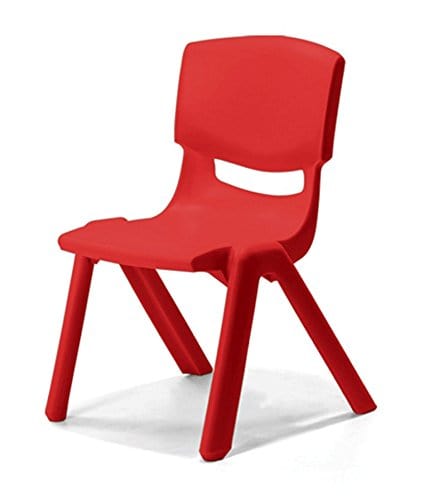 Plastic Chair Babies & Kids Kids Strong Stackable Plastic Chair Red (7807346901081)