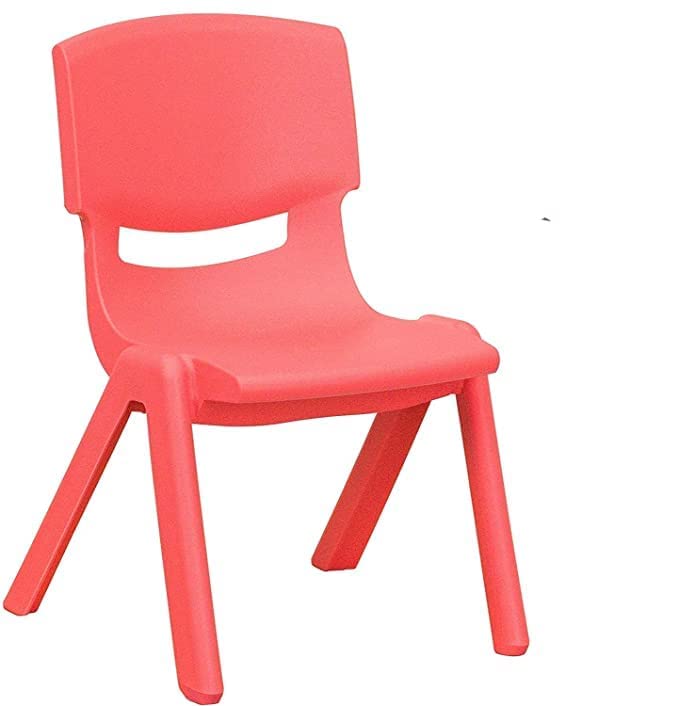 Plastic Chair Babies & Kids Kids Strong Stackable Plastic Chair Red (7807346901081)