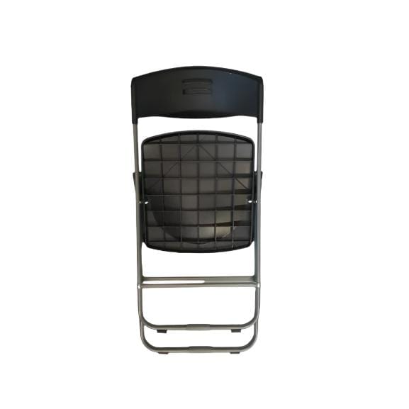 Plastic Chair Plastic Chair Plastic Folding Catering Chair Light Duty Black (7801323946073)