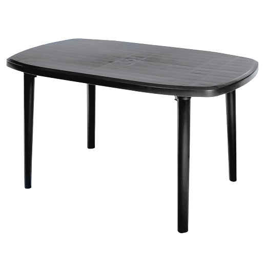 plastic Table Catering Table Table 6 Seater Black Buddi P2578