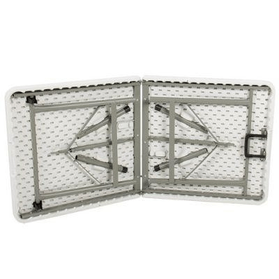 plastic Table table Rectangular Folding Table 1.22cm White ZK-122E (7807714164825)