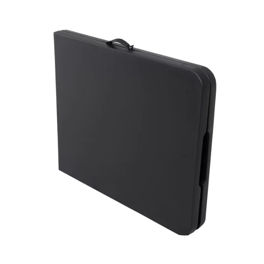 plastic Table table Rectangular Folding Table 1.8M Black (7121596317785)