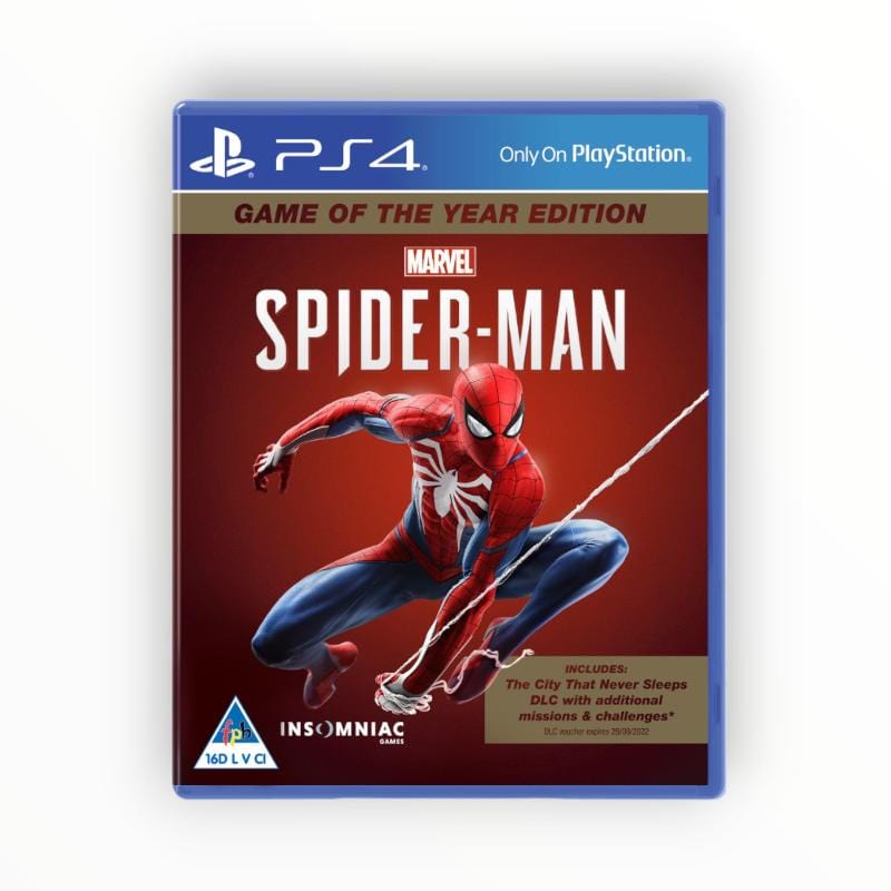 PlayStation PS4 Games Marvel's Spider-Man Goty (PS4) (7877007376473)