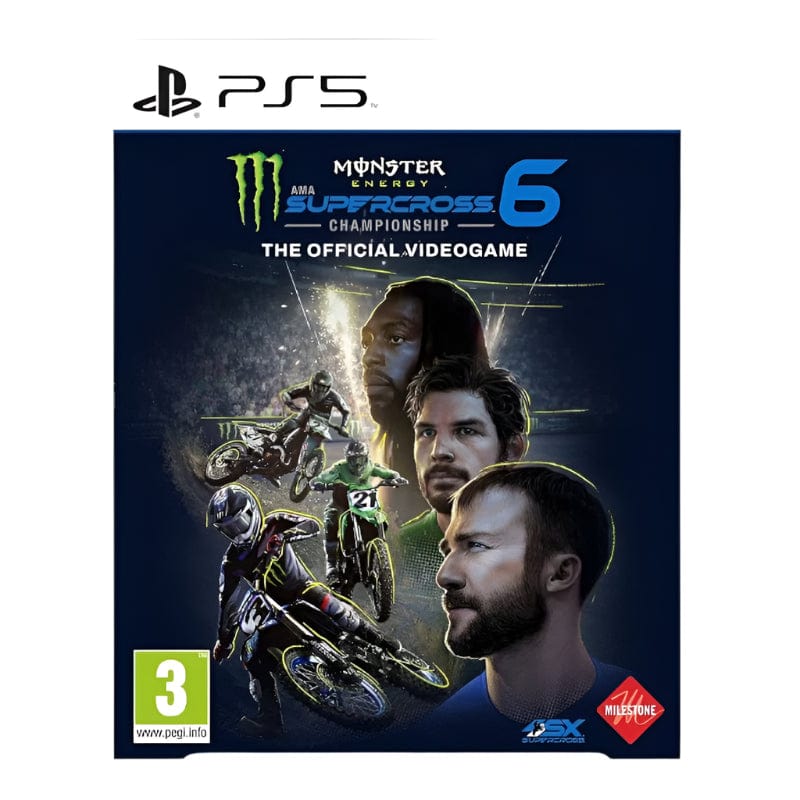 PlayStation VIDEO GAME Playstation PS5 Monster Energy Supercross6 - The Official Video Game (7904729104473)