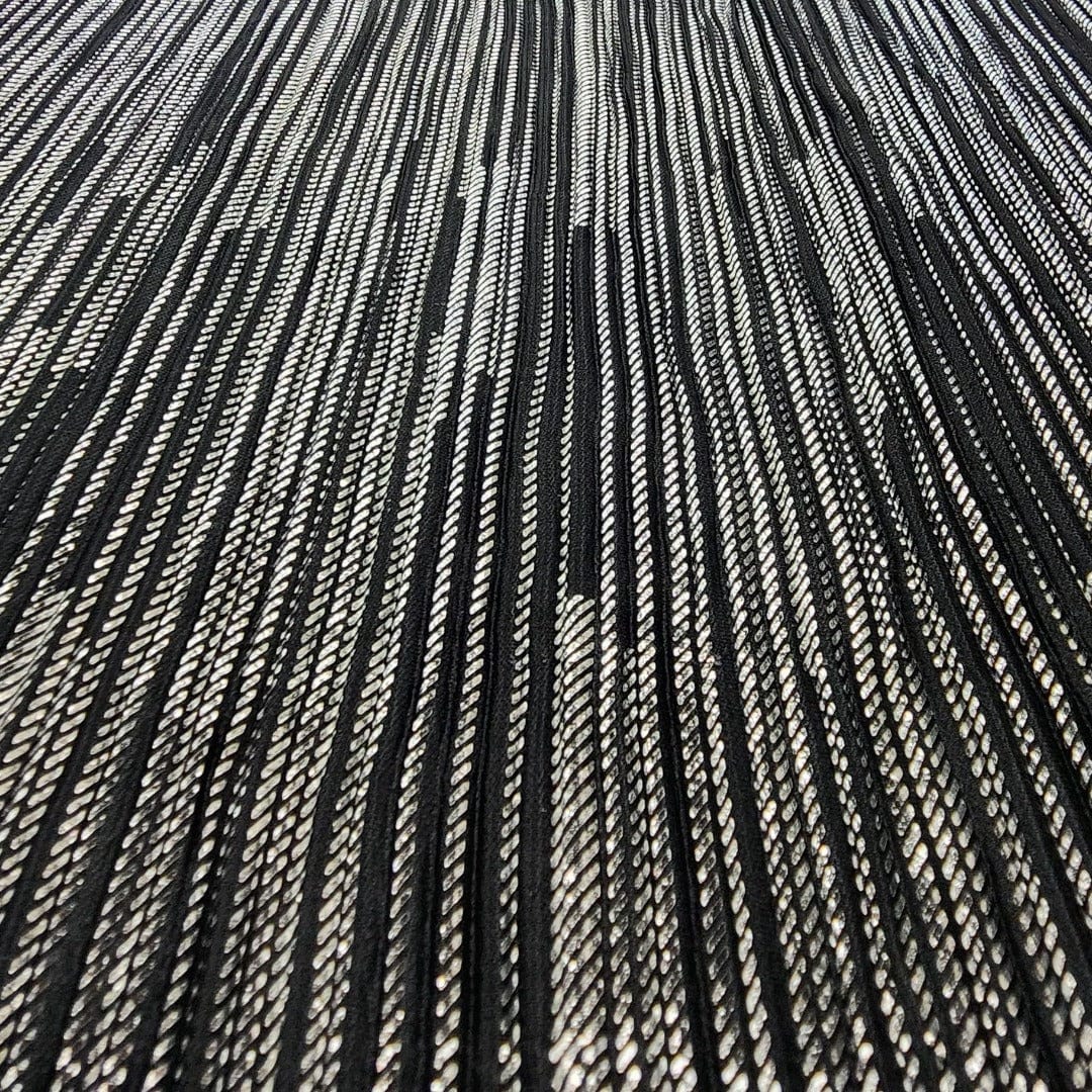 PLEATED SATIN Dress Fabrics Pleated Foil Opal Fabric 150cm (7564607651929)