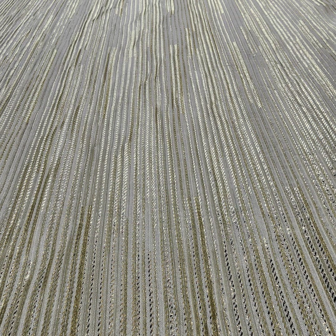 PLEATED SATIN Dress Fabrics Pleated Foil Opal Fabric 150cm (7564607651929)