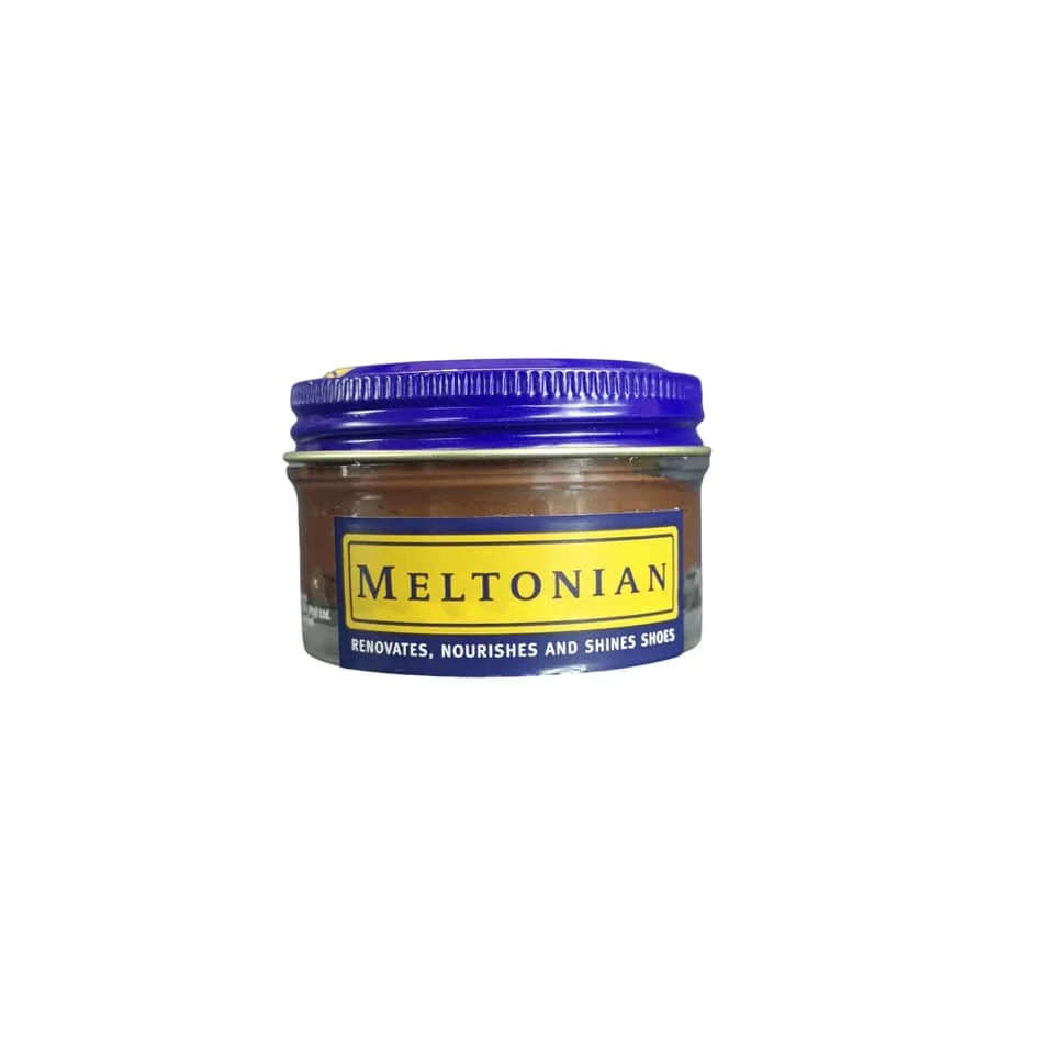 Plush Shoe care Meltonian Shoe Cream Deep Tan