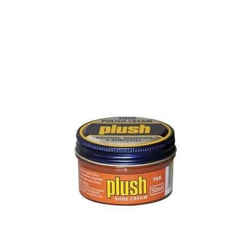 Plush Shoe care Plush Shoe Cream Tan