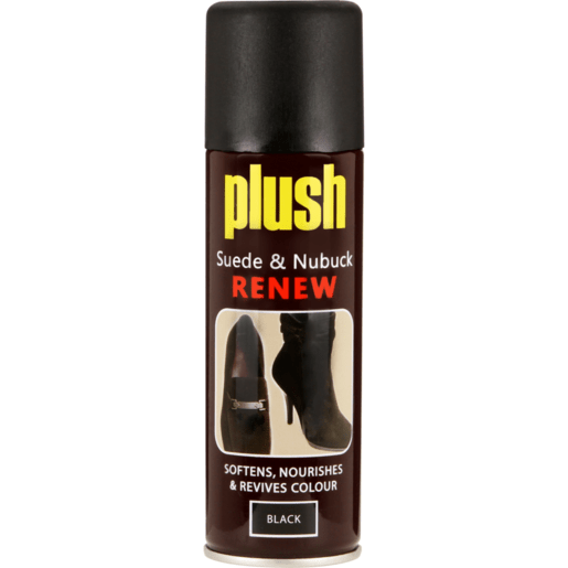 Plush Shoe care Plush Shoe Spray Suede & Nubuck Black (7808664535129)