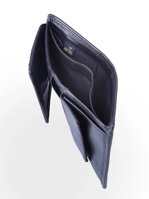 Polo Kenya Billfold With Extra Card Flap-Black PO0450055