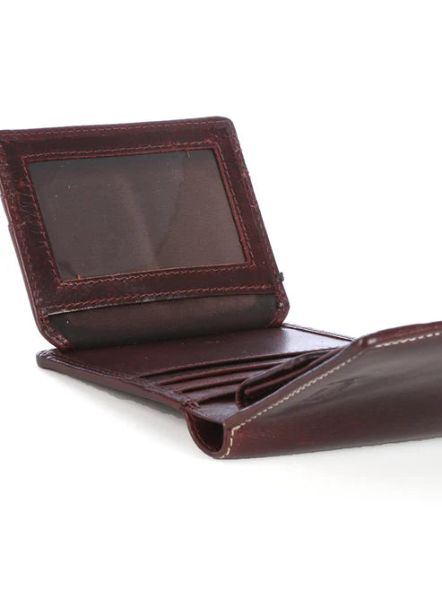 Polo Kenya Billfold With Extra Card Flap In Brown PO450052.