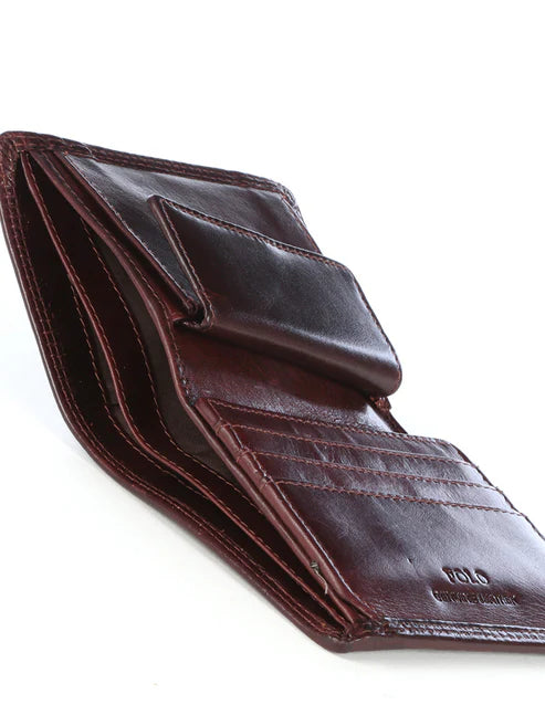 Polo Kenya Billfold With Extra Card Flap In Brown PO450052.
