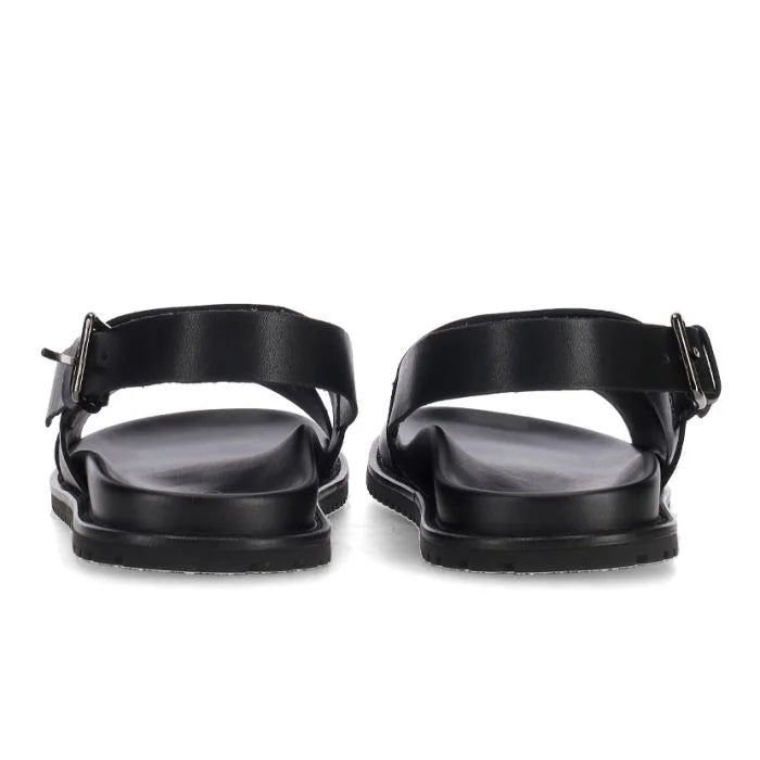 Polo Moulded Trim Sandals Mens Black (8021313486937)