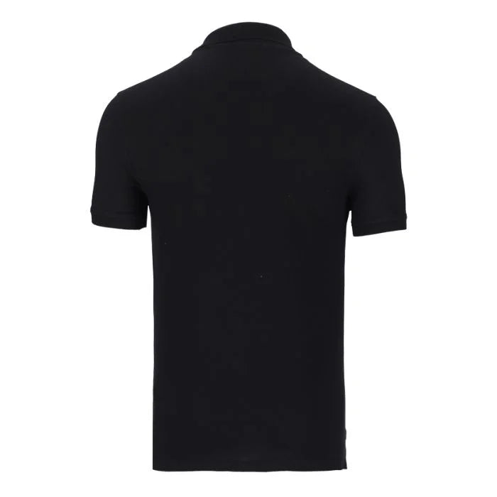 Polo Mens Carter Stretch Pique Short Sleeve Golfer-Black 0007517