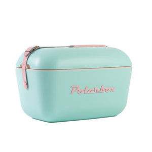 Polarbox Cooler Box Polarbox Classic Green And Pink Strap 20 Liter 1-9250 10000