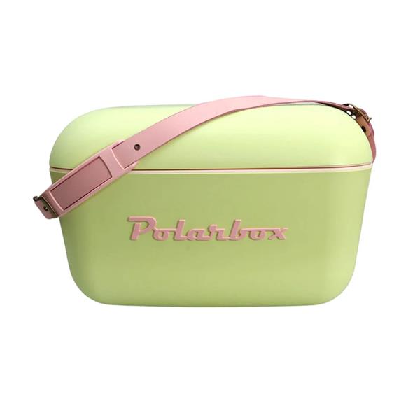 Polarbox Cooler Box Polarbox Classic Lime And Pink Strap 20 Liter 9377 10035