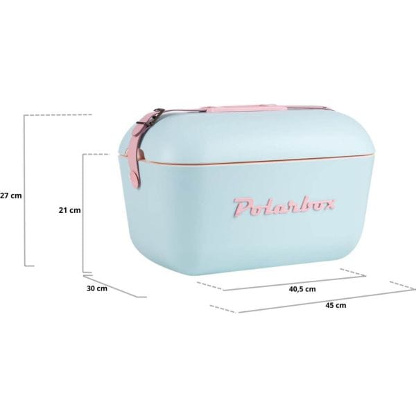Polarbox Cooler Box Polarbox Classic Sky Blue And Pink 20 Liter 1-9258 10005