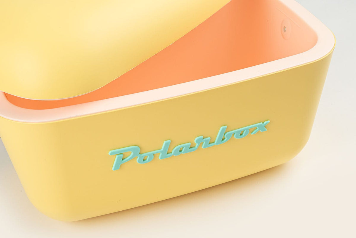 Polarbox Cooler Box Polarbox CoolerBag & 2 Lunch Box Yellow Blue 12 Liter 10007 (7876889247833)