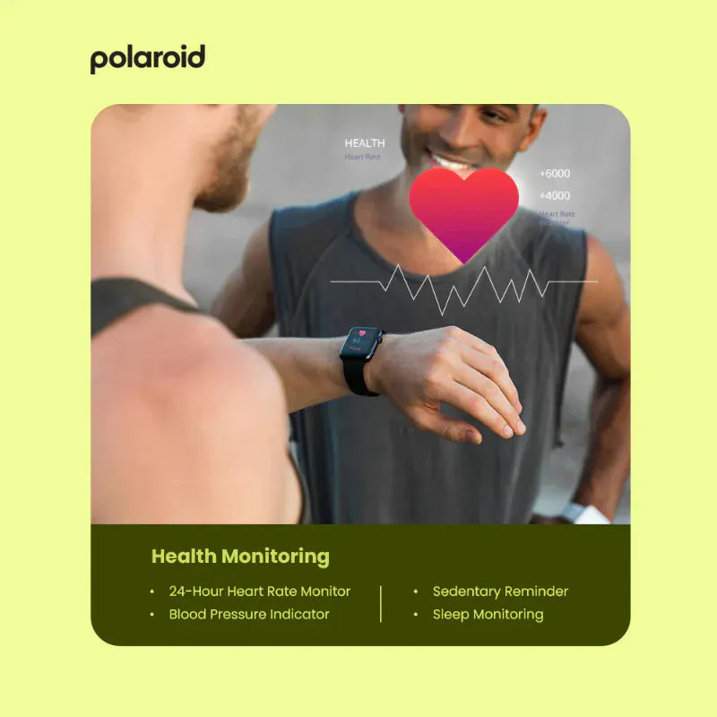 Polaroid Smart Watch Polaroid Boost Smart Watch PA90BK