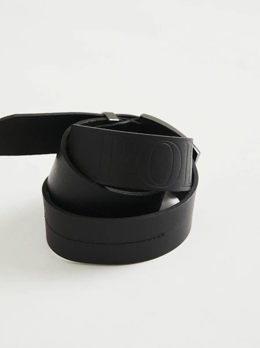 Polo Belts Polo Calvin Black Mens Belt (7781730615385)