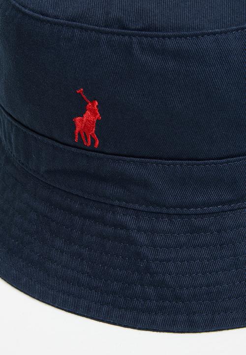 Polo bucket hat Polo Classic Twill Bucket Hat Navy (7525978767449)