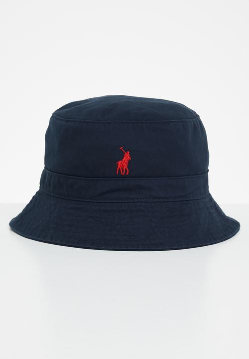 Polo bucket hat Size Small Polo Classic Twill Bucket Hat Navy (7525978767449)