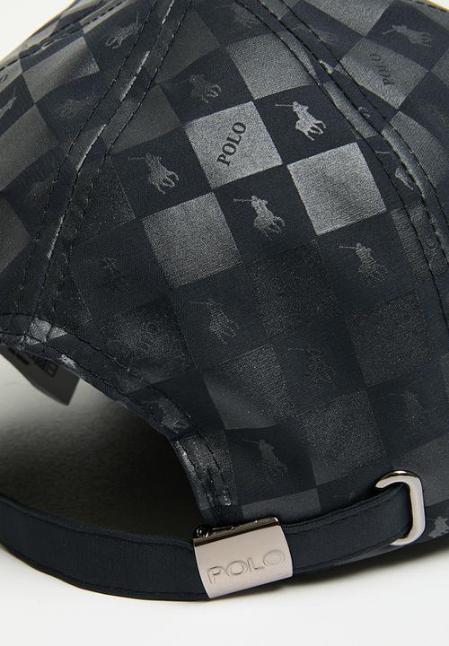 Polo Caps Polo 5 Panel Monogram Peak Black (7813301895257)