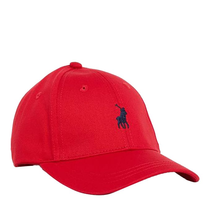 Polo Caps Polo 6 Panel Classic Peak Cap Red