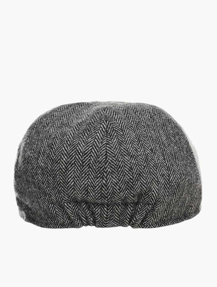 Polo Caps Polo Herringbone Ivy Cap Charcoal