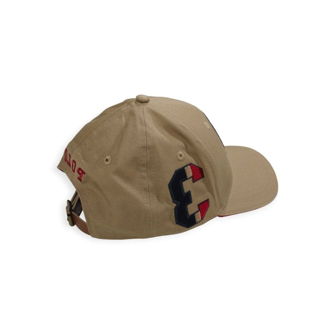 Polo Caps Polo Men's 6 Panel Stone Crest Equestrian (7787154112601)