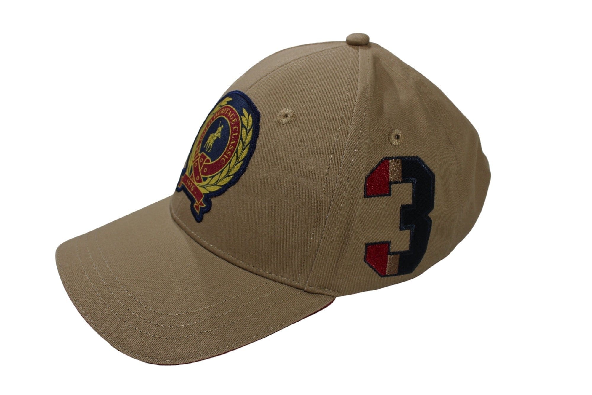 Polo Caps Polo Men's 6 Panel Stone Crest Equestrian (7787154112601)