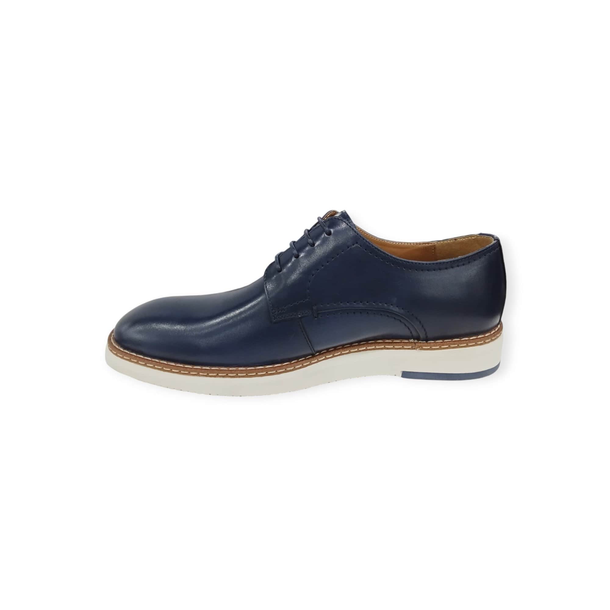 Polo Casual Shoes Polo Men's Casual Gibson Lace Up Shoes Navy (7798853369945)