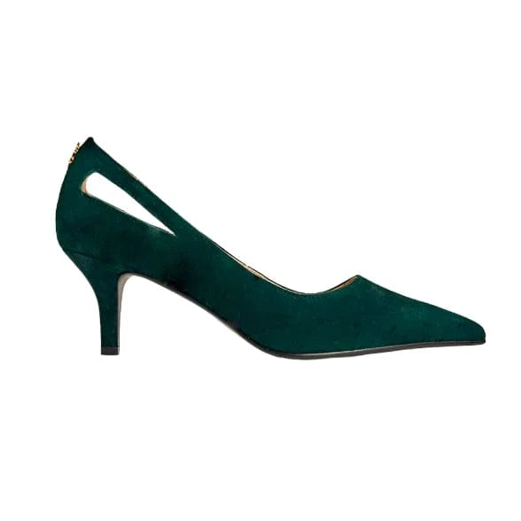 Polo Court heel 3 Polo Women's Suede Court Heel Green