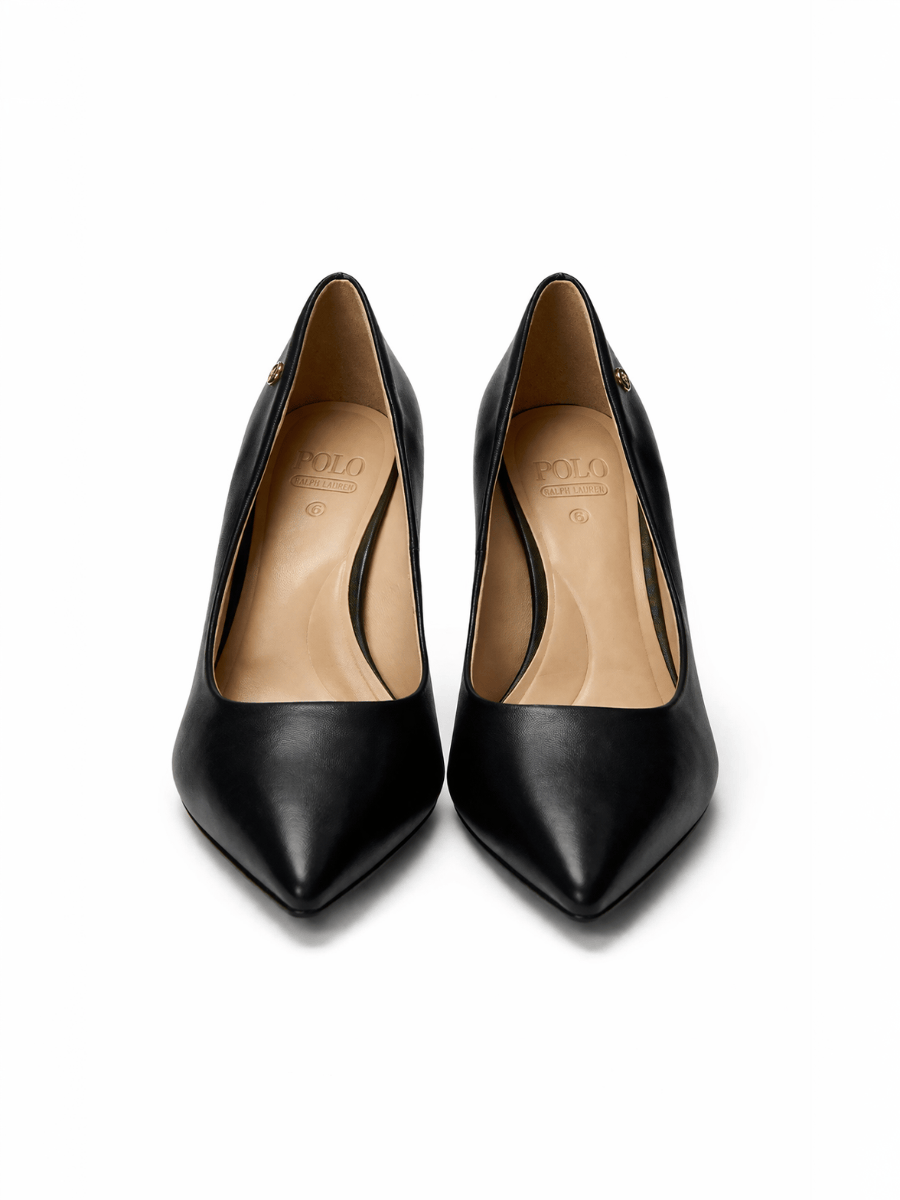 Polo Court heel Polo Womens Pump Heels-Black 0072496