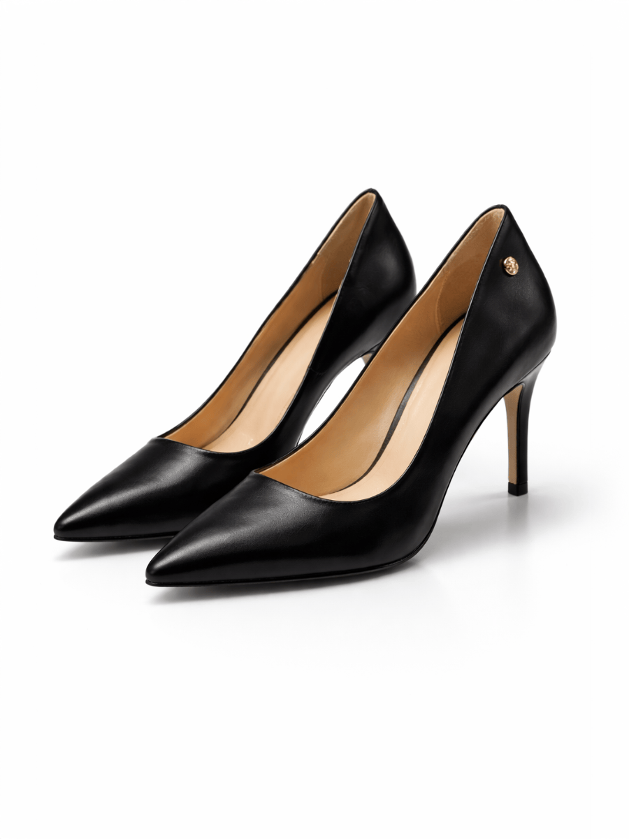 Polo Court heel Polo Womens Pump Heels-Black 0072496