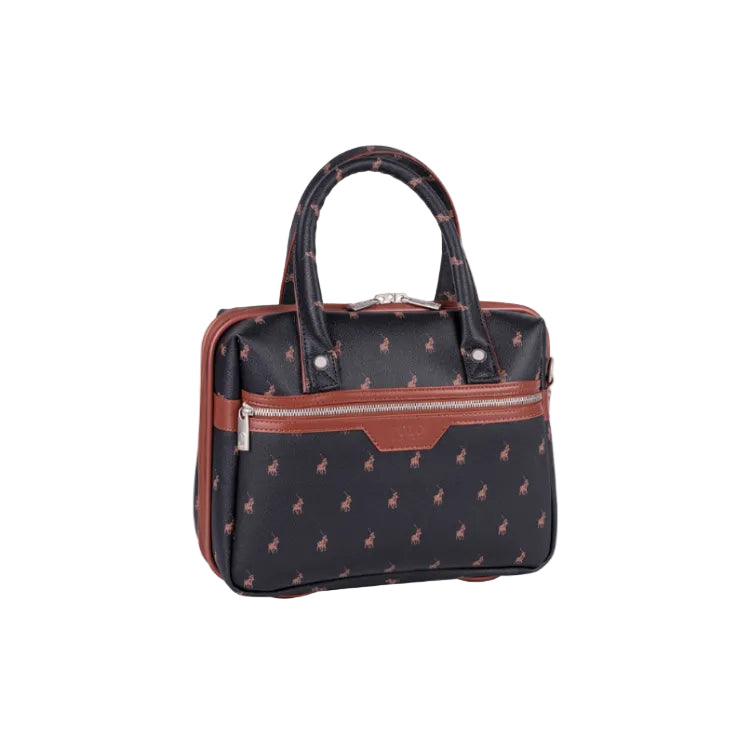 Polo Double Pack Luggage Beauty Case-Black PO442325