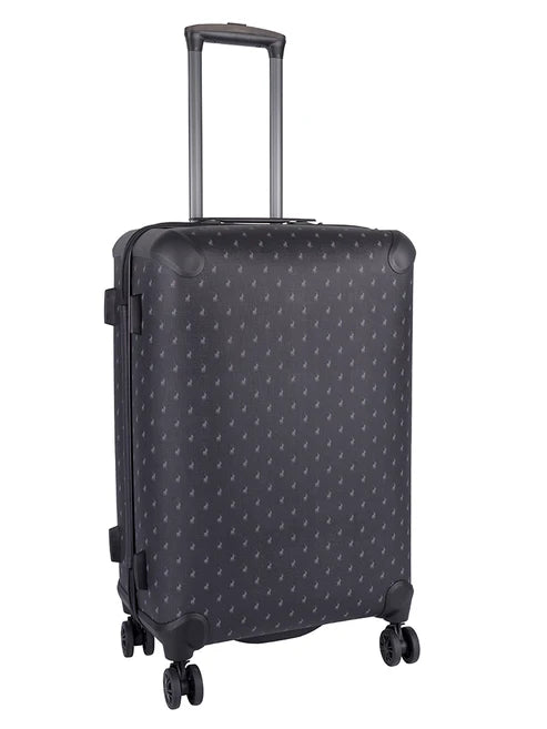 Polo Double Pack Medium 4 Wheel Trolley Case | Charcoal