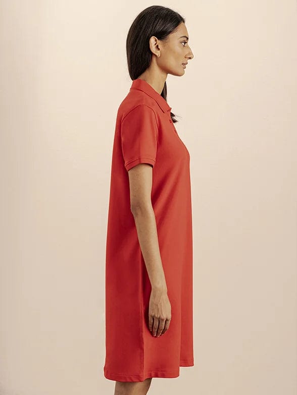 Polo Dress Polo Women Leah  Golfer Dress Red