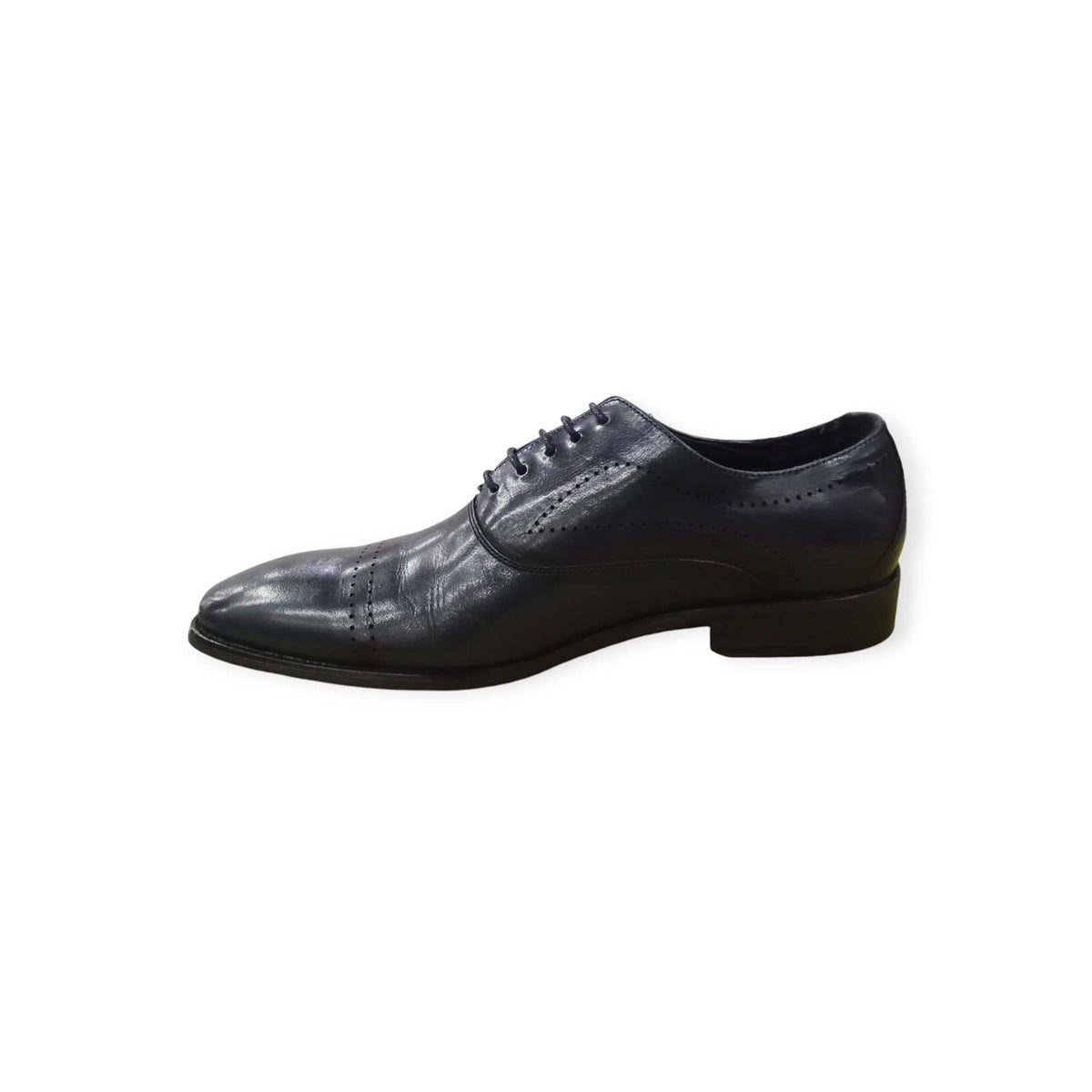 Polo Formal Shoes Polo Men's Cord Toe Cap Lace Up Navy