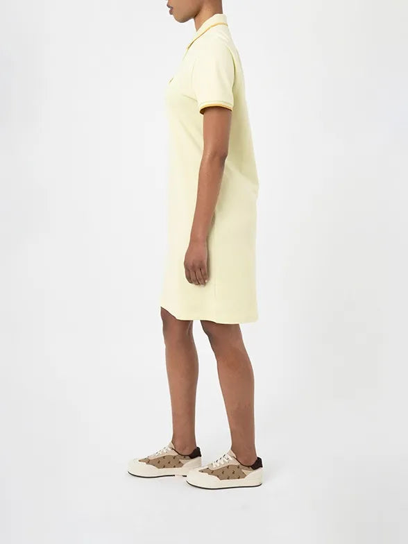 Polo Golf Dress Polo Leah Short Sleeve Golfer Dress Soft Yellow